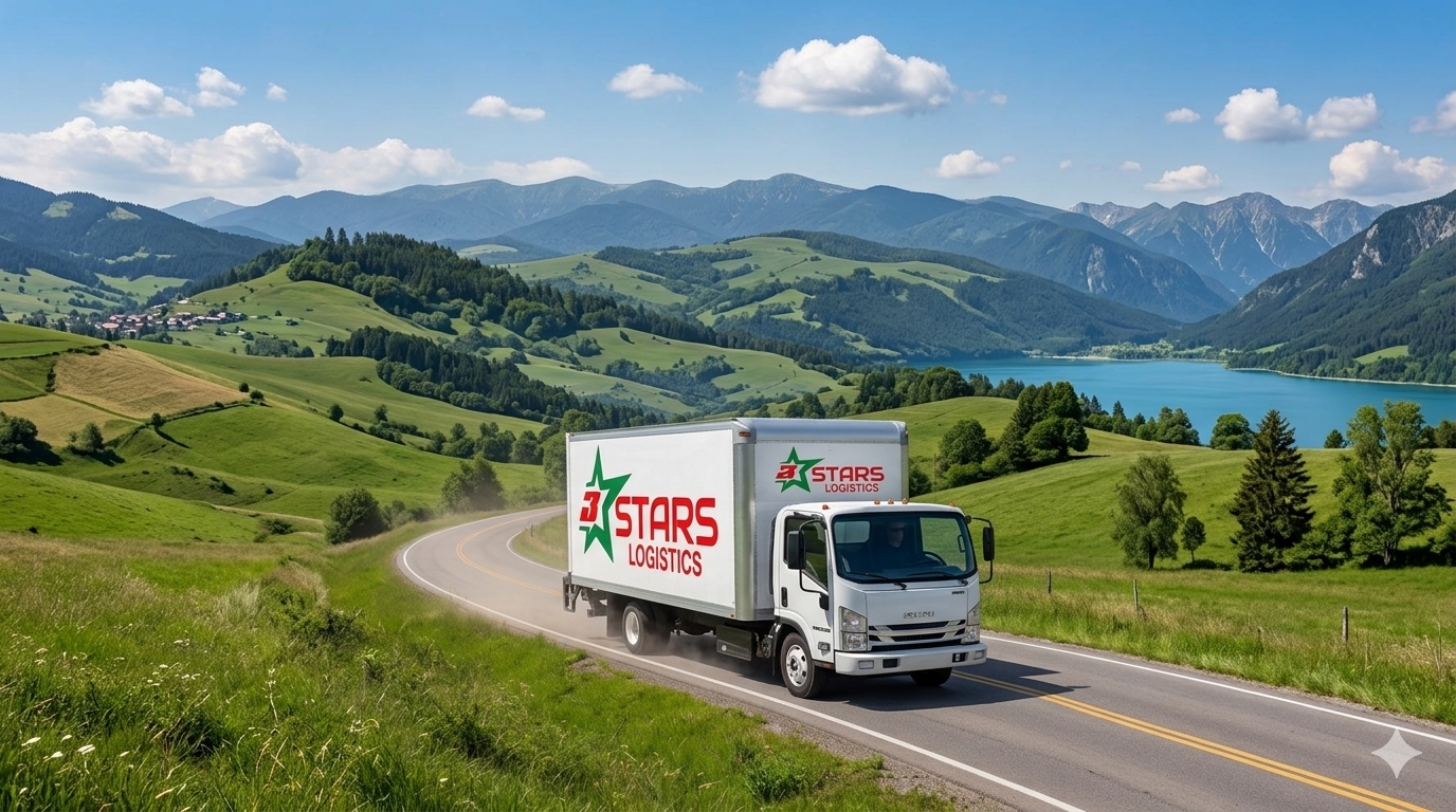3 Stars Logistics Freight Truck
